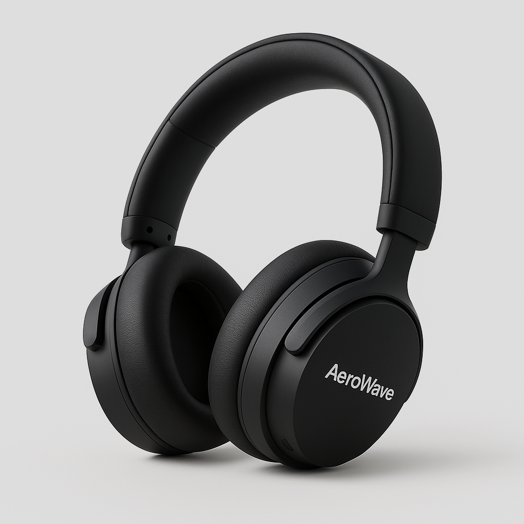 AeroWave Premium Noise-Cancelling Headphones